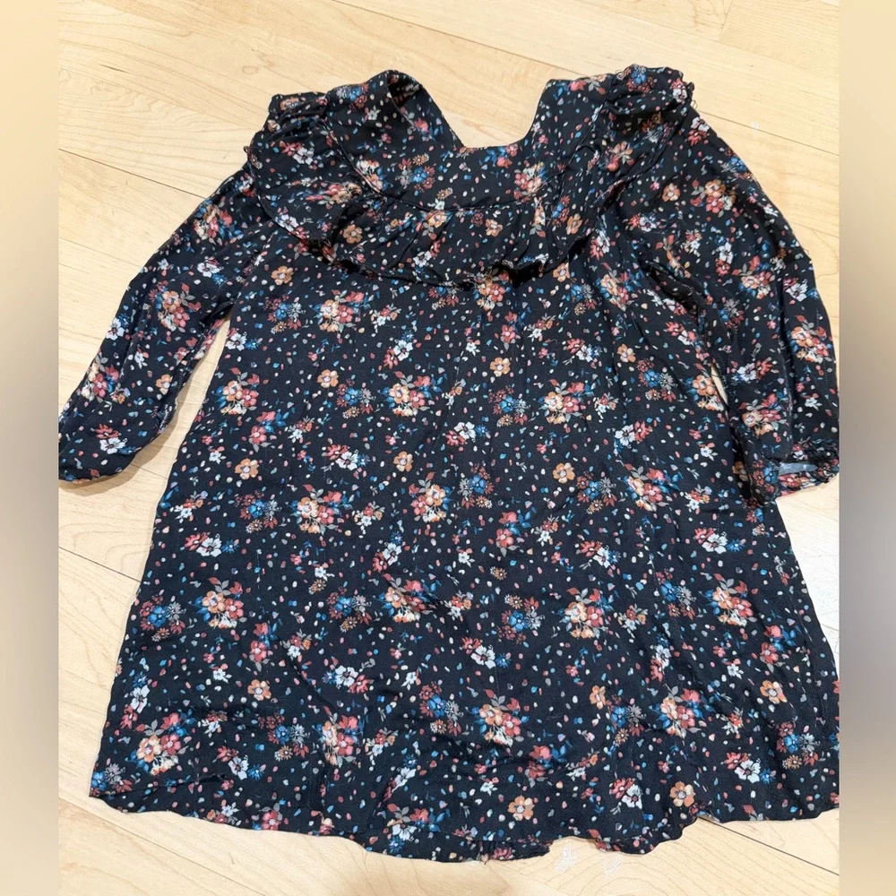 Zara Kids Multicolor Floral Dress